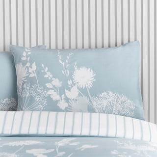 Bela/modra enojna posteljnina 135x200 cm Meadowsweet Floral – Catherine Lansfield