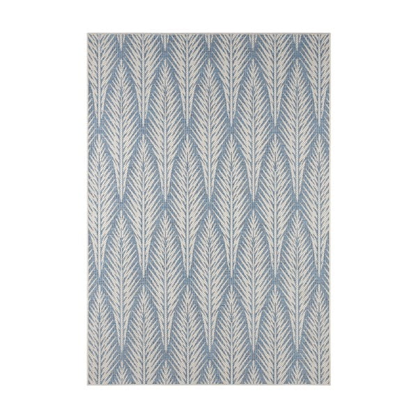 Sivo-modra zunanja preproga NORTHRUGS Pella, 200 x 290 cm