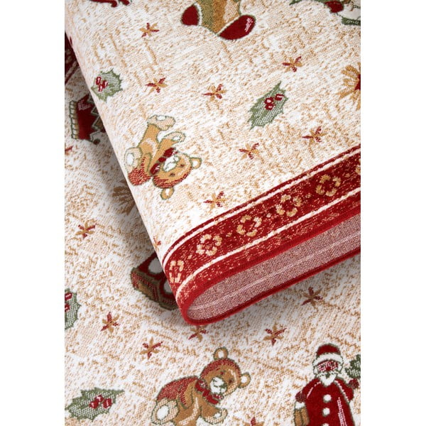Rdeč tekač z božičnim motivom iz mešanice bombaža 80x200 cm Toy's Delight Red Christmas – Villeroy&Boch-image-4