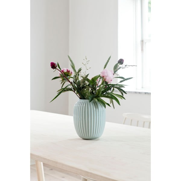 Vaza v mint barvi Kähler Design Hammershoi, višina 20 cm-image-2