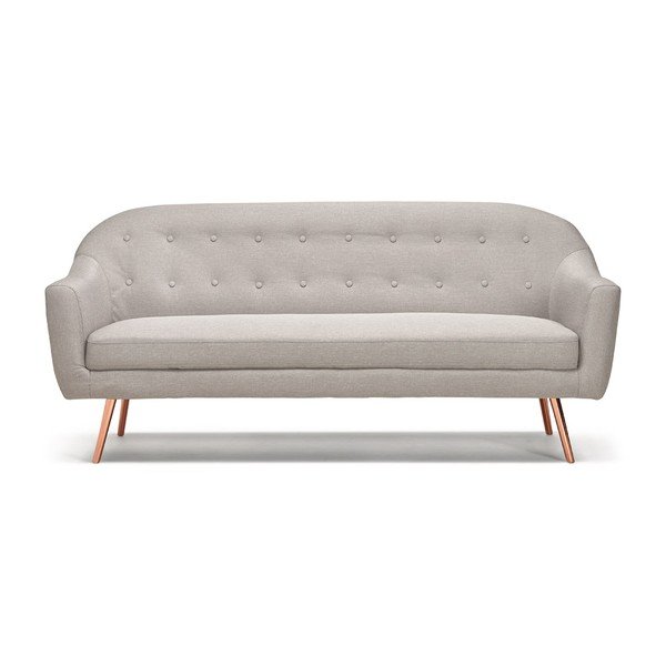 Kokoon Design Bardot siva zofa