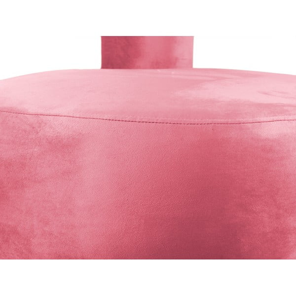 Rožnat žameten fotelj Abrazo – Leitmotiv-image-1