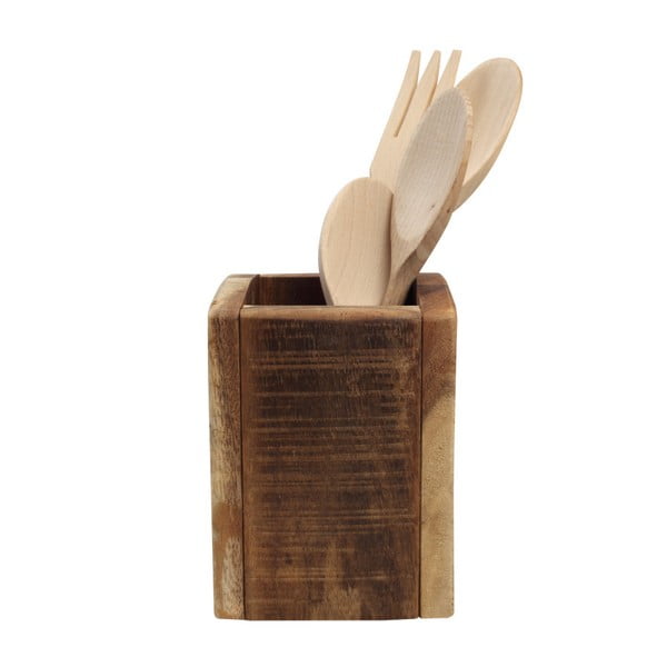 T&G Woodware Nordic Natural stojalo za kuhinjsko orodje iz akacijevega lesa