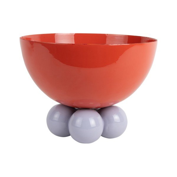 Rdeča železena skleda ø 26 cm Double Funky – PT LIVING