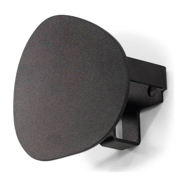 Črn kovinski stenski obešalnik 15 cm Mani – Spinder Design-image-2