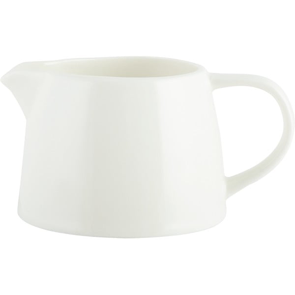 Bela porcelanasta posoda z lijem za mleko Mikasa Ridget, 0,4 l