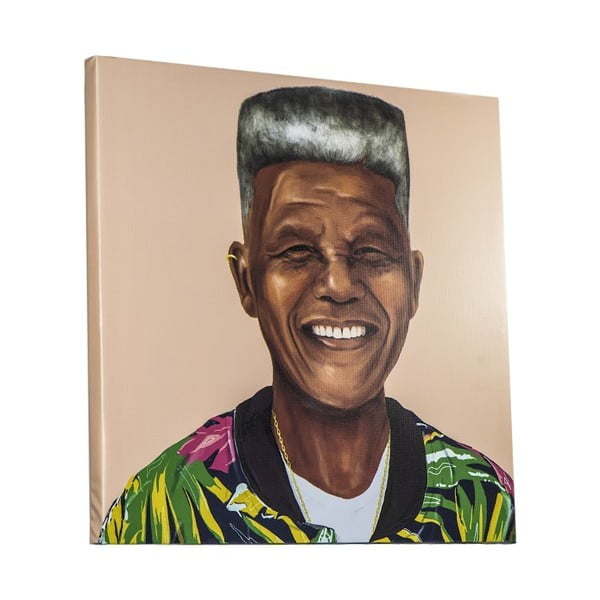 Slika Nelson Mandela, 80x80 cm
