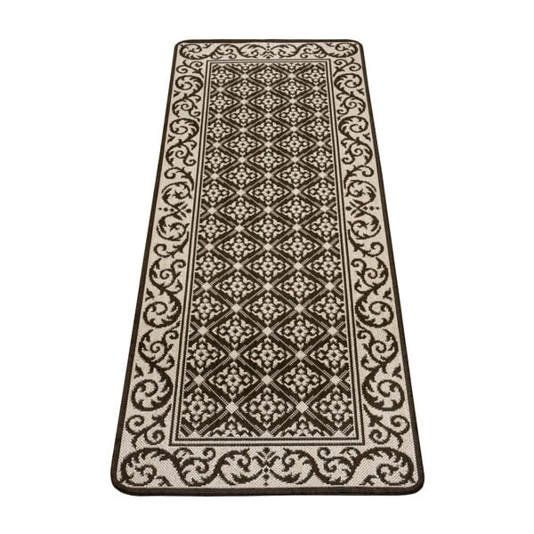 Rjav kuhinjski tekač Hanse Home Weave Romb, 70 x 180 cm-image-2