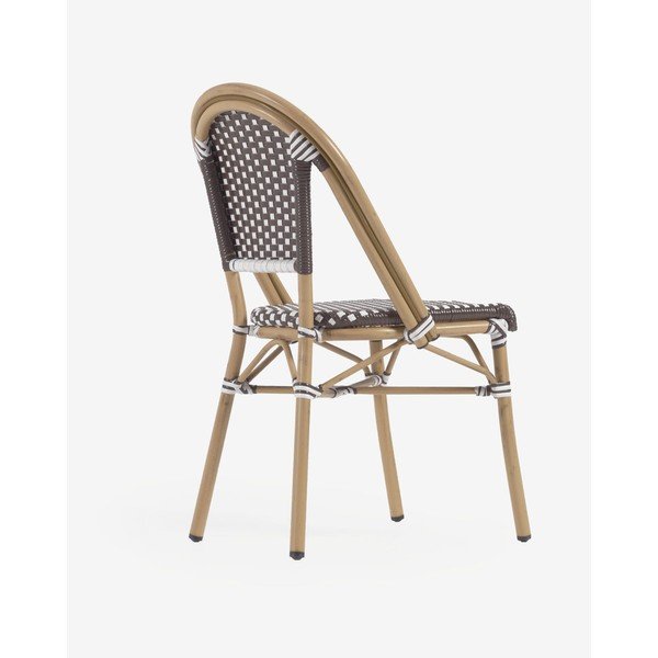 Belo-rjav vrtni stol Kave Home Marilyn-image-1