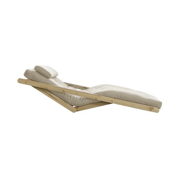 Dvosedežni variabilni ležalnik Karup Design Figo Natural Clear/Beige-image-4