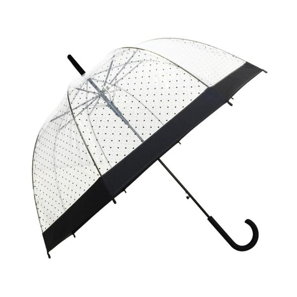 Ambiance Birdcage Dots Transparentni vetrovni dežnik, ⌀ 81 cm