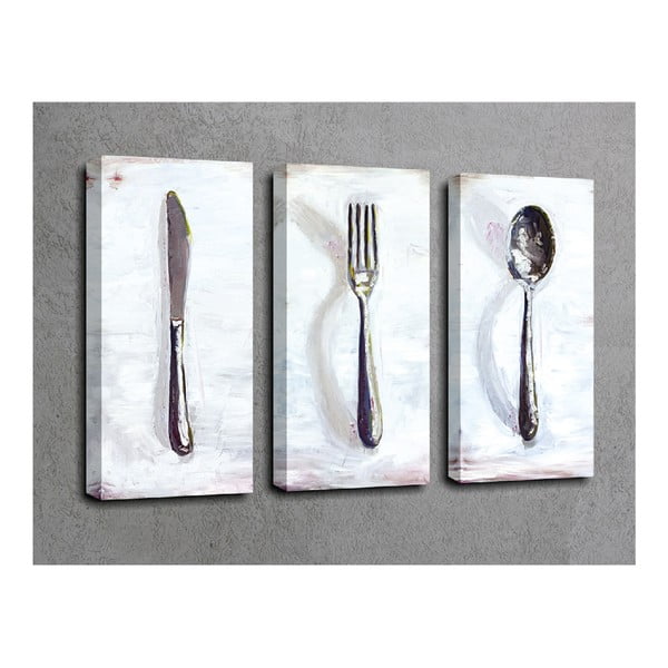 3-delna slika na platnu Dinner-image-1