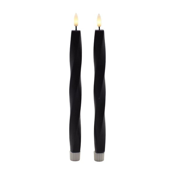 LED sveče v kompletu 2 ks na baterije (višina 26 cm) Sille Twist – Sirius