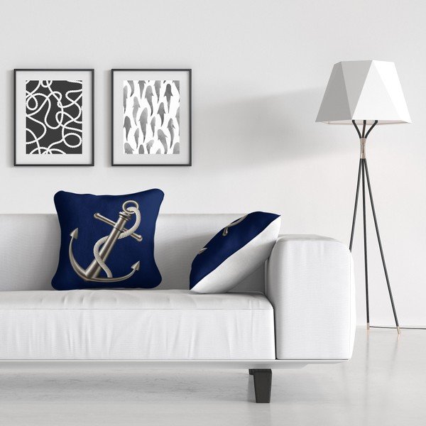 Prevleka za okrasno blazino Anchor, 43 x 43 cm-image-1