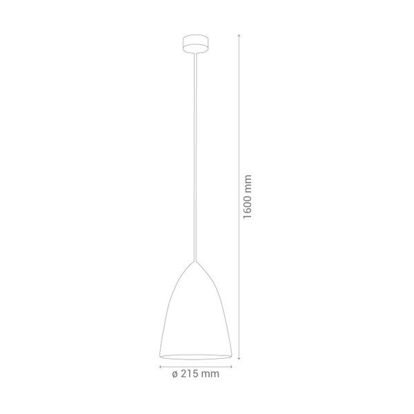 Modra viseča svetilka SULION Glassy-image-2