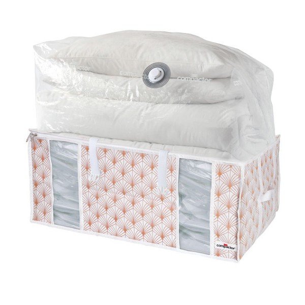 Škatla za shranjevanje z vakuumsko vrečo Compactor Signature Blush 3D Vacuum Bag, 210 l-image-2