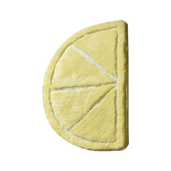 Rumena kopalniška preproga 100x60 cm Limon - Foutastic-image-2