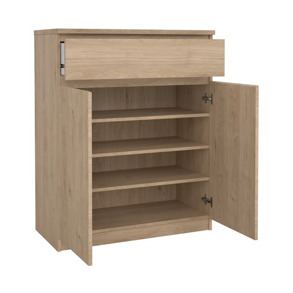 Komoda v hrastovem dekorju 80x100x40 cm Naia – Tvilum-image-2