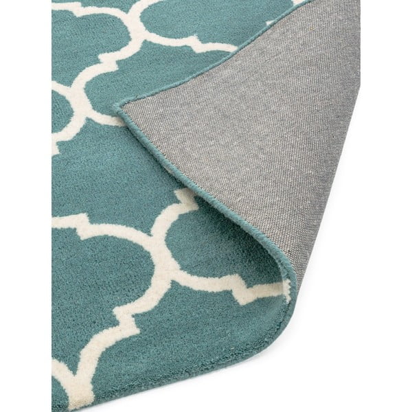 Modra ročno tkana volnena preproga 80x150 cm Albany – Asiatic Carpets-image-4