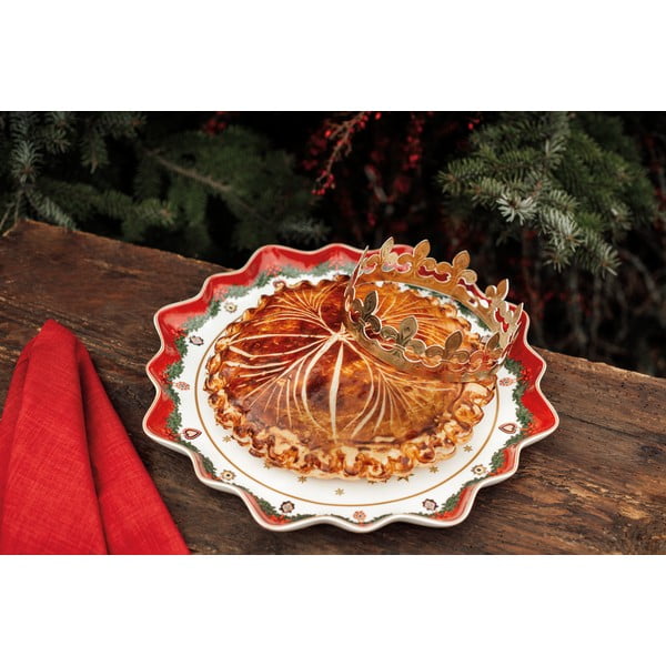 Porcelanski krožnik z božičnim motivom Villeroy&Boch, ø 39 cm-image-4