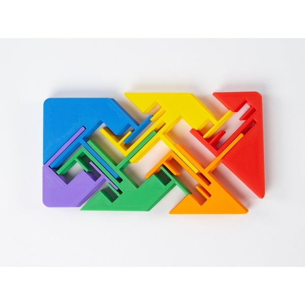 Miselna igra Zigguflat Puzzle – RecentToys-image-1