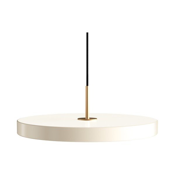 Krem viseča svetilka UMAGE Asteria, ⌀ 43 cm