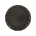 Temno siv lončen plitev krožnik Bitz Mensa, premer 21 cm