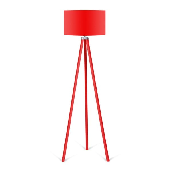 Talna svetilka z rdečim senčnikom Kate Louise Redish