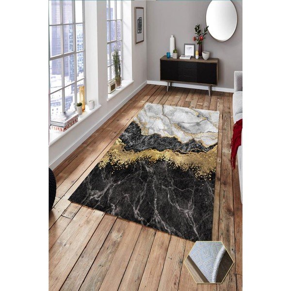 Preproga Rizzoli Gold, 80 x 140 cm-image-1