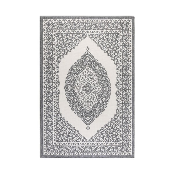 Siva/kremno bela zunanja preproga 160x230 cm Gemini – Elle Decoration