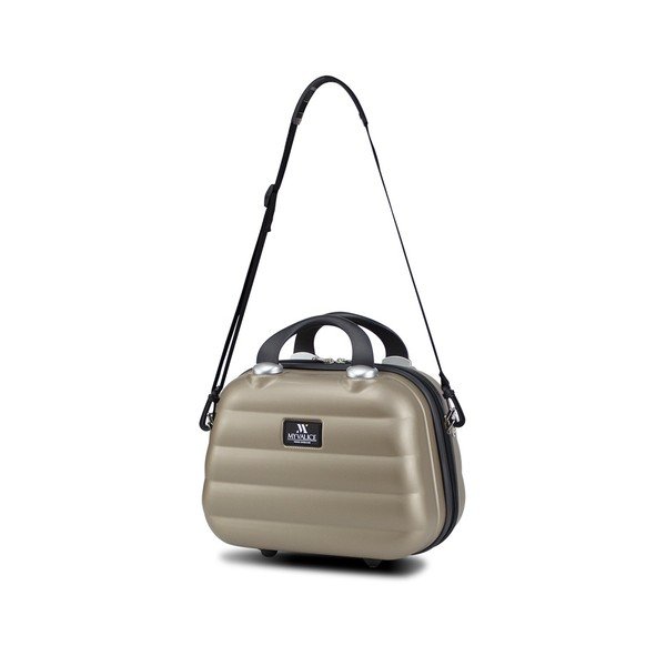 Ženski potovalni kovček v zlati barvi My Valice SMART BAG RESSNO Kovček za ličila in ročni kovček-image-1