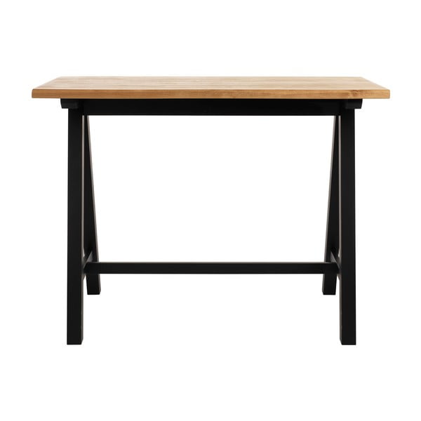 Barska miza iz hrasta Unique Furniture Oliveto, 71 x 140 cm