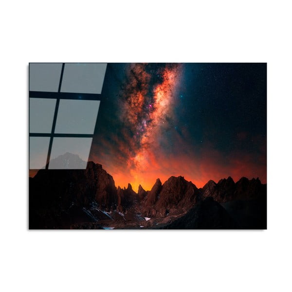 Steklena slika 100x70 cm Night Sky – Wallity
