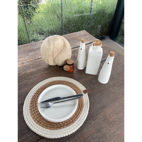 Pogrinjek iz jute ø 33 cm Wicker – Mila Home Luxury-image-4