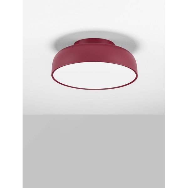 Bordo rdeča aluminijasta LED zatemnitvena stropna svetilka Noelia – Nova Luce-image-2