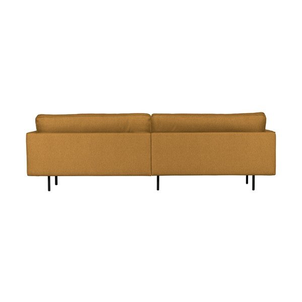 Temno rumen kavč BePureHome Rodeo, 277 cm-image-3
