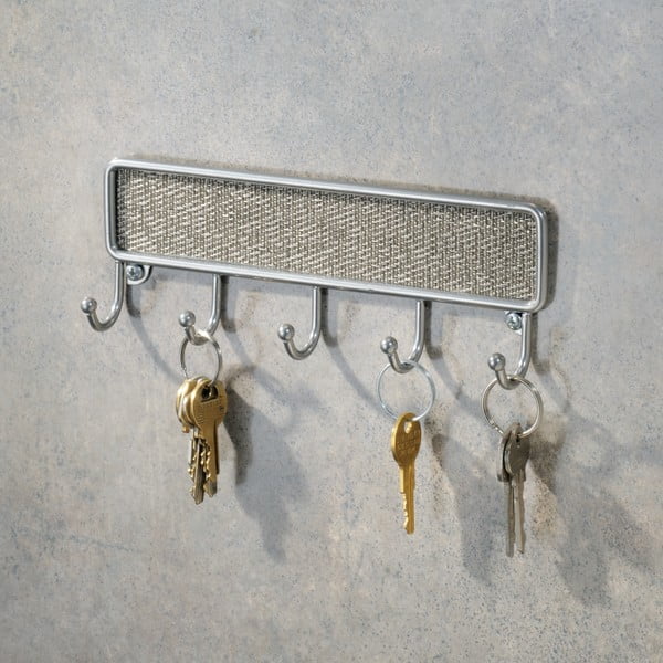 Kovinski nosilec za ključe iDesign Twillo, 21 x 14 cm-image-1