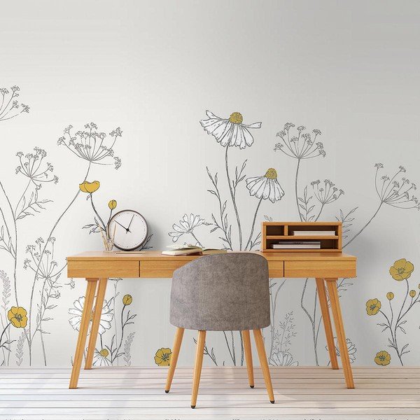 Otroška tapeta 400 cm x 248 cm Through The Fields – Lilipinso-image-1