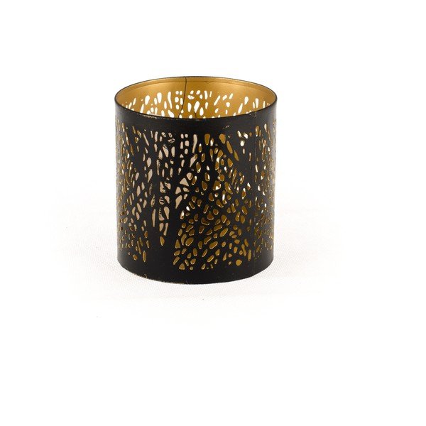 Kovinski svečnik Dakls Max, višina 10 cm