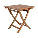 Vrtna mizica iz masivne akacije 70x70 cm Noemi – Bizzotto