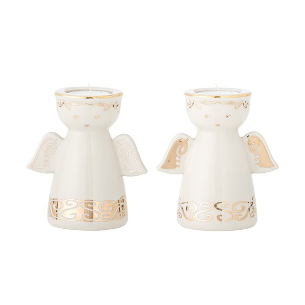 Lončeni svečniki v kompletu za čajno svečko 2 ks Faella – Bloomingville-image-4