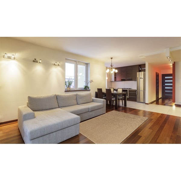 Svetlo rjava zunanja preproga Floorita Plain, 133 x 190 cm-image-1