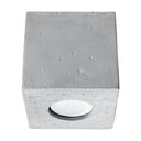 Sivo točkovno svetilo 10x10 cm Geo – Sollux