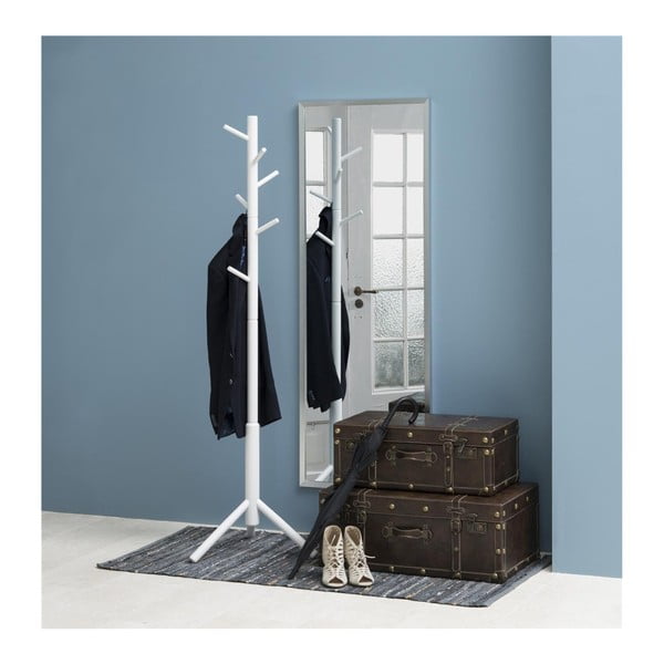 Beli obešalnik iz kavčukovca Bremen - Actona-image-2