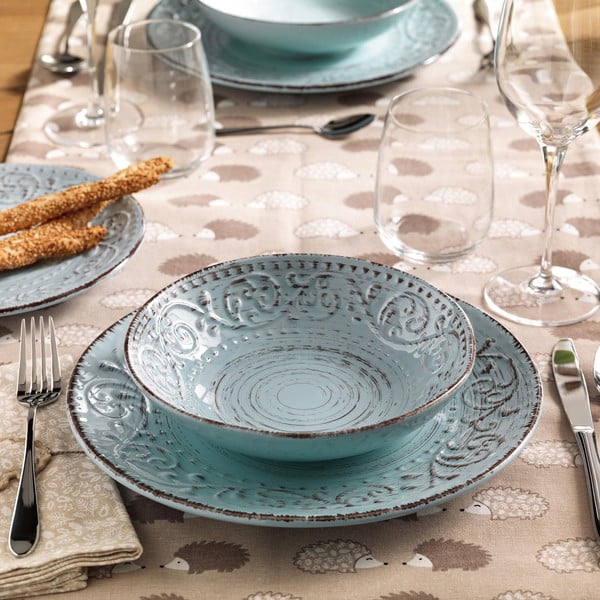 Rjav desertni lončen krožnik ø 21 cm Serendipity – Brandani-image-1