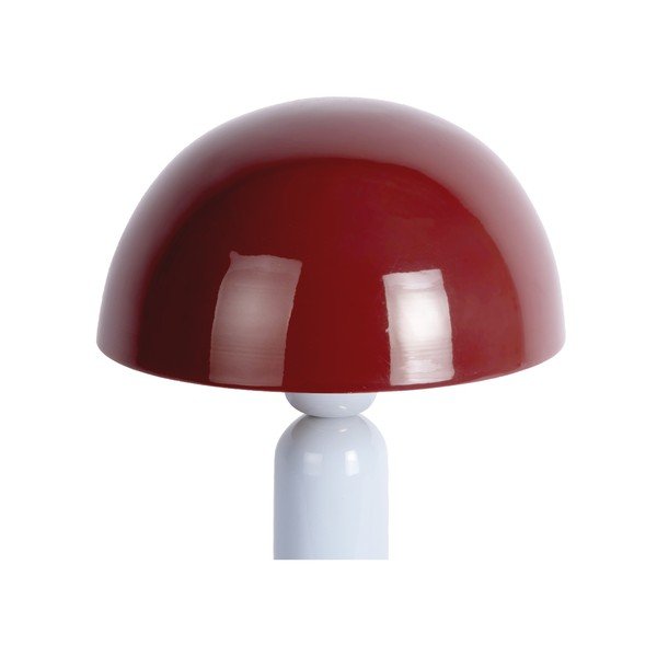 Bordo rdeča/svetlo modra kovinska namizna svetilka (višina 30 cm) Firenze round – Leitmotiv-image-2