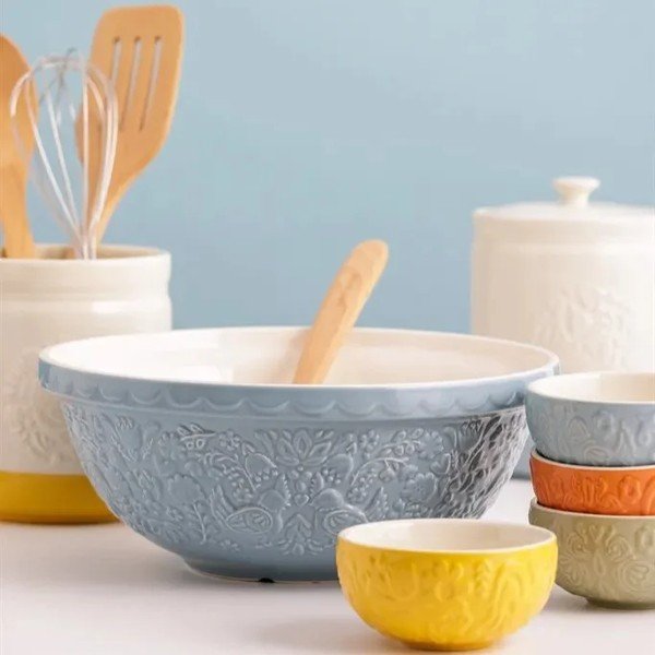 Modra keramična skleda ø 26 cm Home to Roost – Mason Cash-image-2