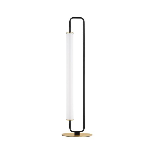 Bela/mat črna kovinska LED namizna svetilka (višina 68 cm) Wetro – Nova Luce