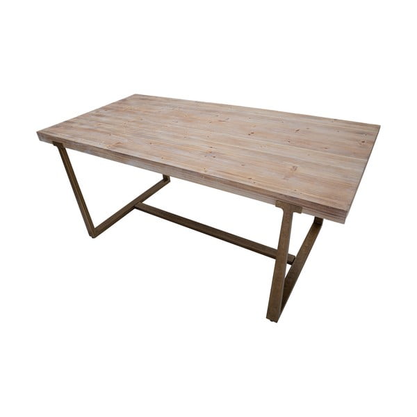 Jedilna miza v naravni barvi 180x90 cm Ankara – Mauro Ferretti-image-4