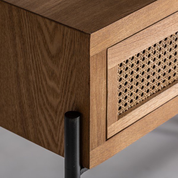Stranska mizica v naravni barvi 35x100 cm Kenia – Burkina-image-4